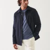 PATRICK ASSARAF Italian One Pocket Shirt Jacket | Men Outerwear