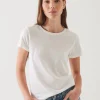 PATRICK ASSARAF Lightweight Pima Cotton Classic T-Shirt | Women T-Shirts