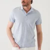 PATRICK ASSARAF Mercerized Pima Cotton Polo | Men Polos