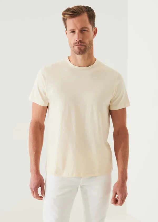 PATRICK ASSARAF Mercerized Pima Cotton T-Shirt | Men T-Shirts