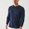 PATRICK ASSARAF Merino Blend Crewneck Sweater | Men Knitwear