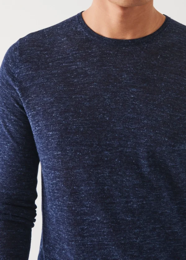 PATRICK ASSARAF Merino Blend Crewneck Sweater | Men Knitwear