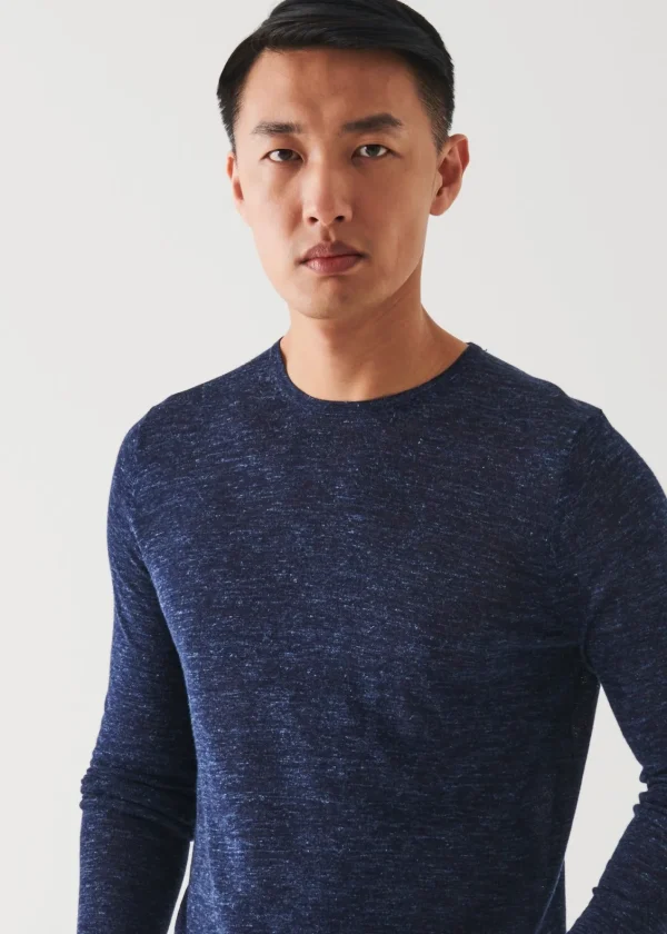 PATRICK ASSARAF Merino Blend Crewneck Sweater | Men Knitwear