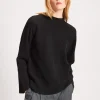 PATRICK ASSARAF Merino Mock Neck Sweater | Women Knitwear