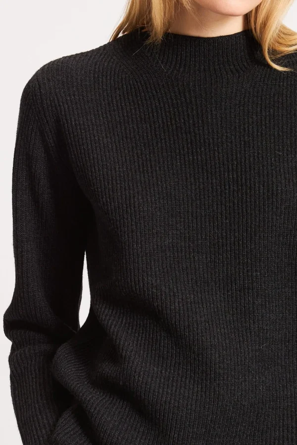 PATRICK ASSARAF Merino Mock Neck Sweater | Women Knitwear