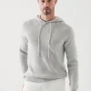 PATRICK ASSARAF Merino Ribbed Hoodie | Men Knitwear