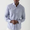 PATRICK ASSARAF Mini Floral Cotton Shirt | Men Shirts