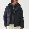 PATRICK ASSARAF Mix Media Quilted Bomber | Men Outerwear