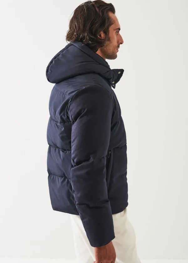 PATRICK ASSARAF Mix Media Quilted Bomber | Men Outerwear