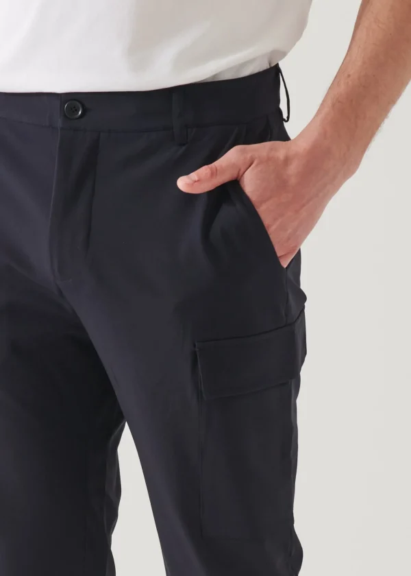 PATRICK ASSARAF Nucleo Nylon Stretch Cargo Pant | Men Bottoms