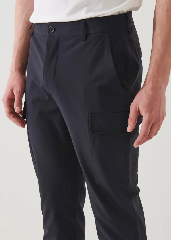 PATRICK ASSARAF Nucleo Nylon Stretch Cargo Pant | Men Bottoms