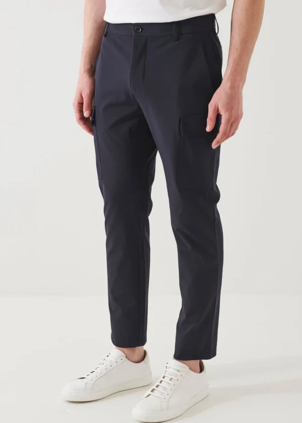 PATRICK ASSARAF Nucleo Nylon Stretch Cargo Pant | Men Bottoms