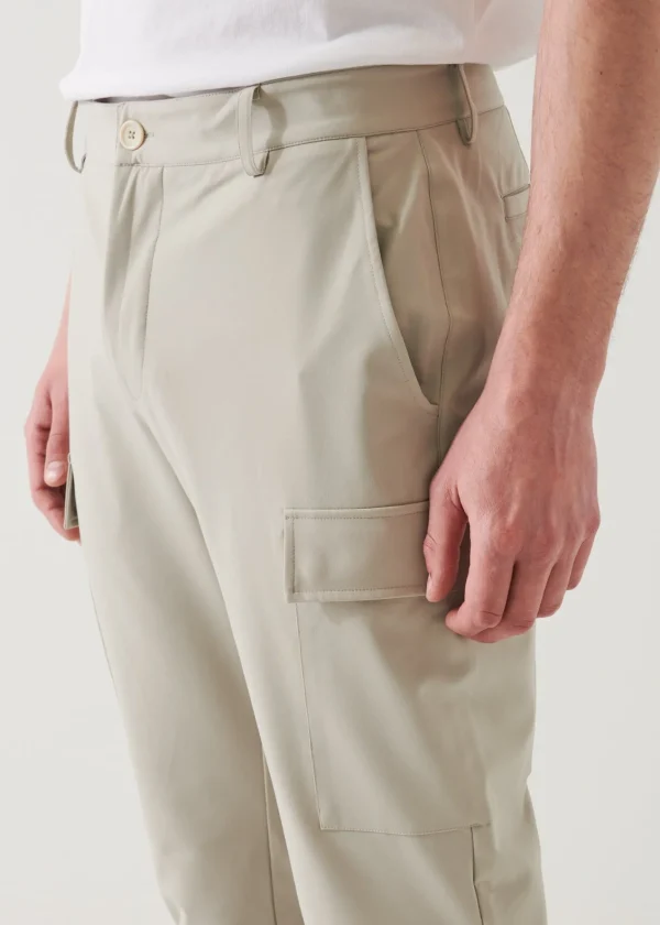 PATRICK ASSARAF Nucleo Nylon Stretch Cargo Pant | Men Bottoms