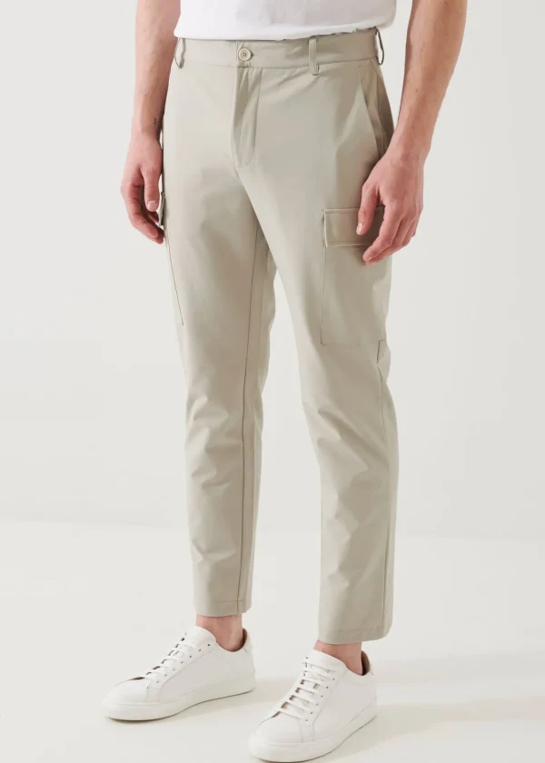 PATRICK ASSARAF Nucleo Nylon Stretch Cargo Pant | Men Bottoms