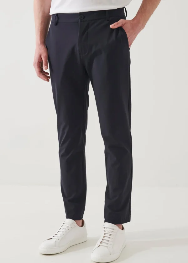 PATRICK ASSARAF Nucleo Nylon Stretch Chino Pant | Men Bottoms