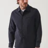 PATRICK ASSARAF Nucleo Nylon Stretch Shirt Jacket | Men Shirt Jackets