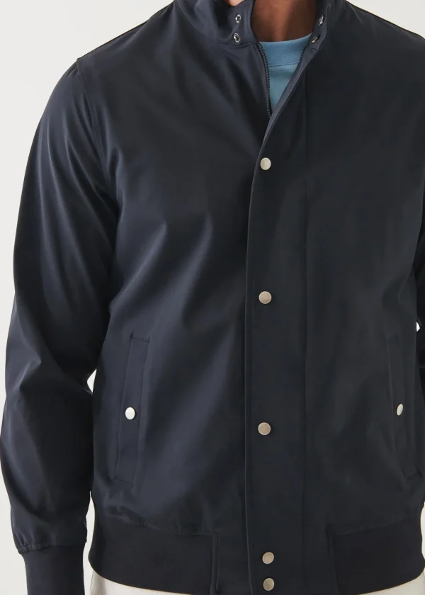 PATRICK ASSARAF Nylon Stretch Bomber Jacket | Men Outerwear