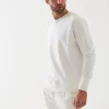 PATRICK ASSARAF Pima Cotton French Terry Raglan Crewneck | Men Sweatshirts & Hoodies