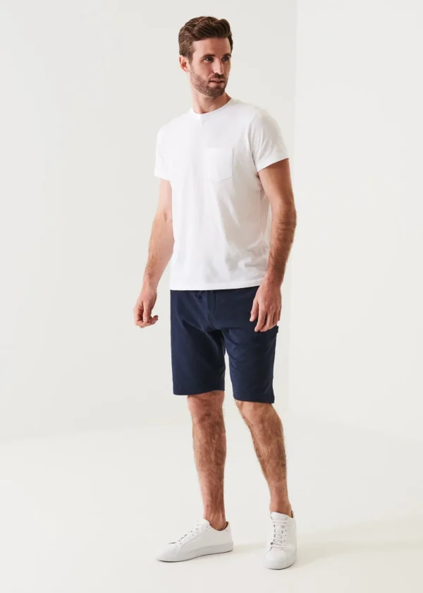 PATRICK ASSARAF Pima Cotton French Terry Cargo Short | Men Bottoms