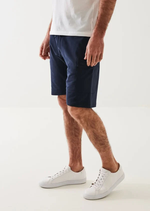 PATRICK ASSARAF Pima Cotton French Terry Cargo Short | Men Bottoms