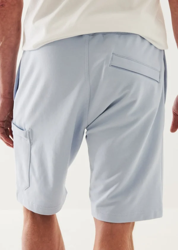 PATRICK ASSARAF Pima Cotton French Terry Cargo Short | Men Bottoms