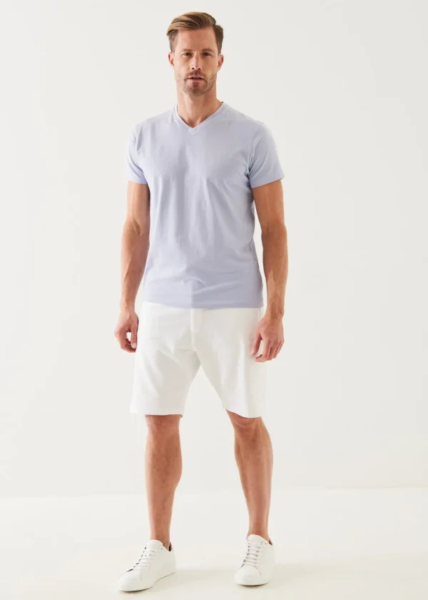 PATRICK ASSARAF Pima Cotton French Terry Cargo Short | Men Bottoms