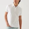 PATRICK ASSARAF Pima Cotton Short Sleeve Polo | Men Polos