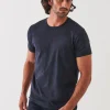 PATRICK ASSARAF Pima Cotton Stretch Camo T-Shirt | Men T-Shirts