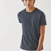 PATRICK ASSARAF Pima Cotton Stretch Printed T-Shirt | Men T-Shirts