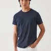 PATRICK ASSARAF Pima Cotton Stretch Printed T-Shirt | Men T-Shirts