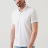 PATRICK ASSARAF Pima Cotton Stretch Tipped Polo | Men Polos