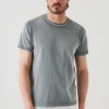 PATRICK ASSARAF Pima Cotton Stretch Vintage Wash T-Shirt | Men T-Shirts