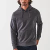 PATRICK ASSARAF Pima Stretch Fleece Hoodie | Men Sweatshirts & Hoodies