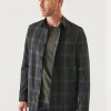 PATRICK ASSARAF Plaid Shirt Jacket | Men Outerwear