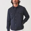 PATRICK ASSARAF Quilted Shirt Jacket | Men Shirt Jackets