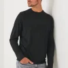 PATRICK ASSARAF Reda Active Wool Long-Sleeve Knit T-Shirt | Men T-Shirts