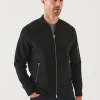 PATRICK ASSARAF Scuba Full-Zip Bomber | Men Outerwear