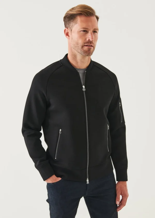 PATRICK ASSARAF Scuba Full-Zip Bomber | Men Outerwear