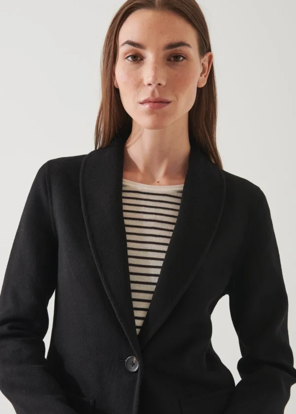 PATRICK ASSARAF Shawl Collar Cashmere Blazer | Women Blazers