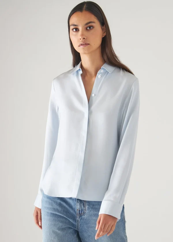 PATRICK ASSARAF Slim Silk Shirt | Women Shirts