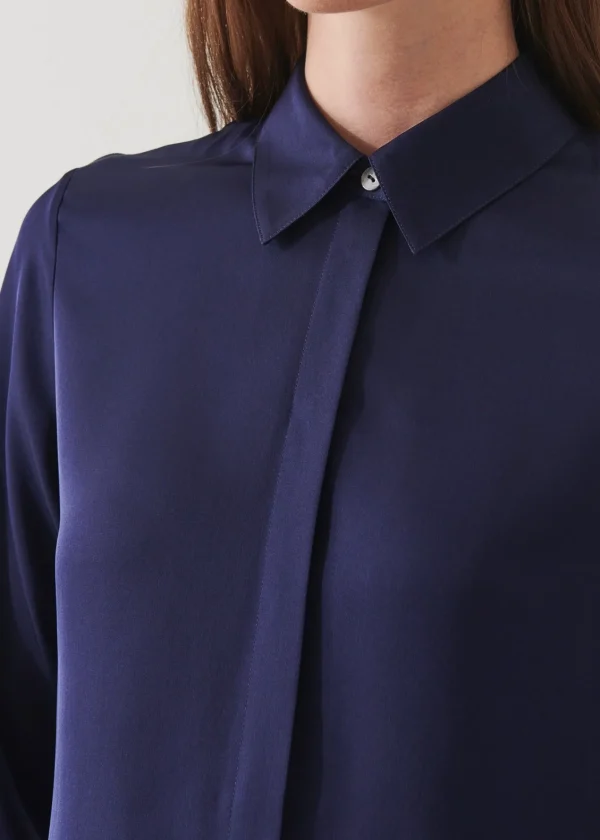 PATRICK ASSARAF Slim Silk Shirt | Women Shirts