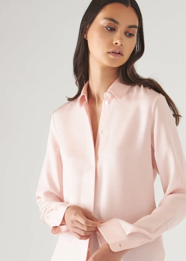 PATRICK ASSARAF Slim Silk Shirt | Women Shirts