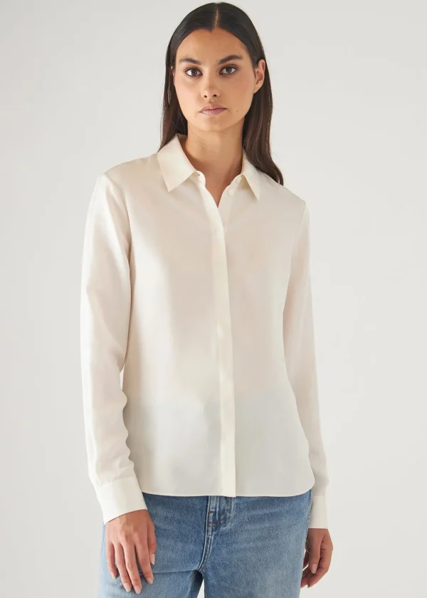 PATRICK ASSARAF Slim Silk Shirt | Women Shirts