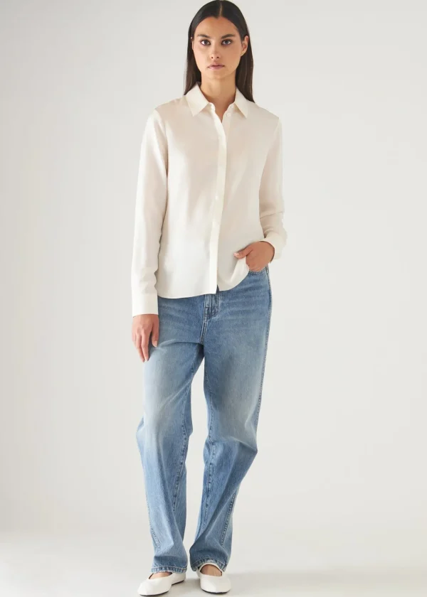 PATRICK ASSARAF Slim Silk Shirt | Women Shirts