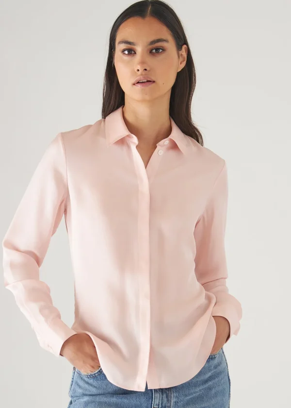 PATRICK ASSARAF Slim Silk Shirt | Women Shirts