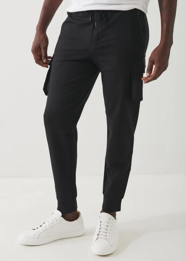 PATRICK ASSARAF Stretch Cargo Jogger | Men Bottoms