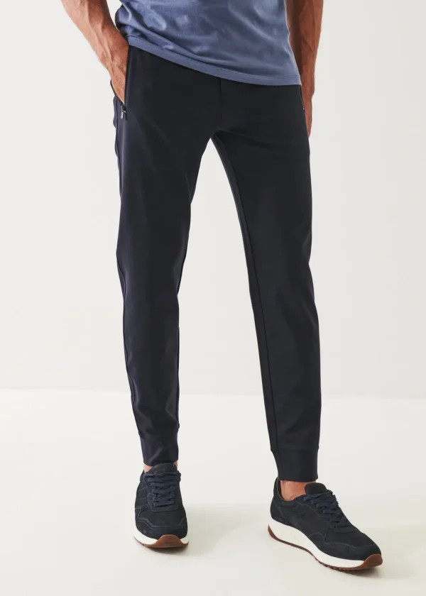 PATRICK ASSARAF Stretch Drawstring Jogger | Men Bottoms