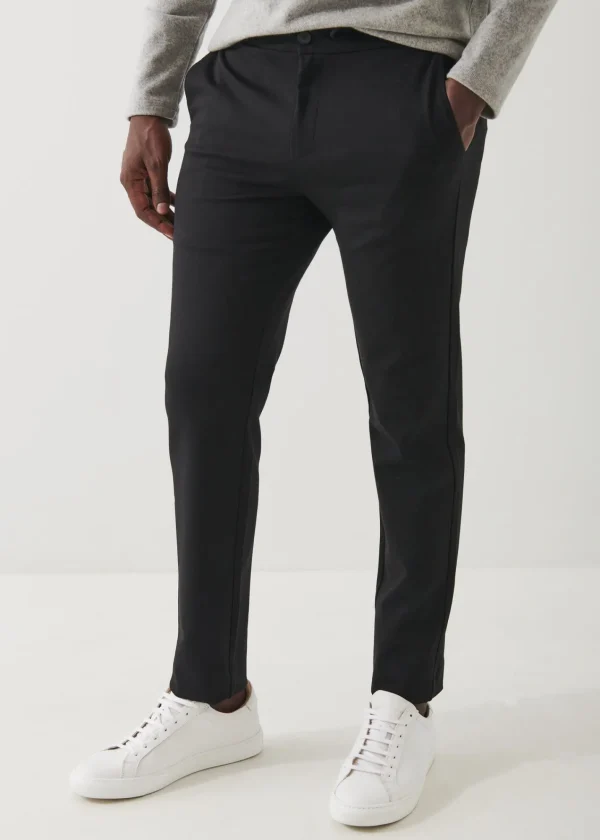 PATRICK ASSARAF Stretch Drawstring Pant | Men Bottoms