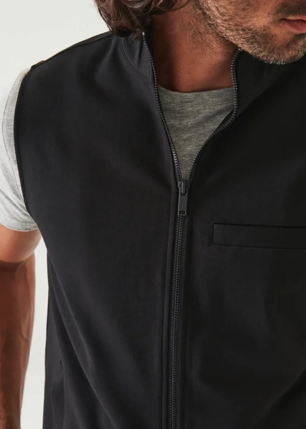 PATRICK ASSARAF Stretch Vest | Men Outerwear