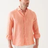 PATRICK ASSARAF Striped Linen Shirt | Men Shirts